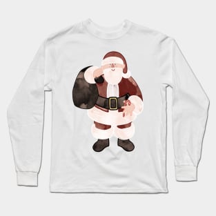 Chunky Ole Santa Clause Long Sleeve T-Shirt